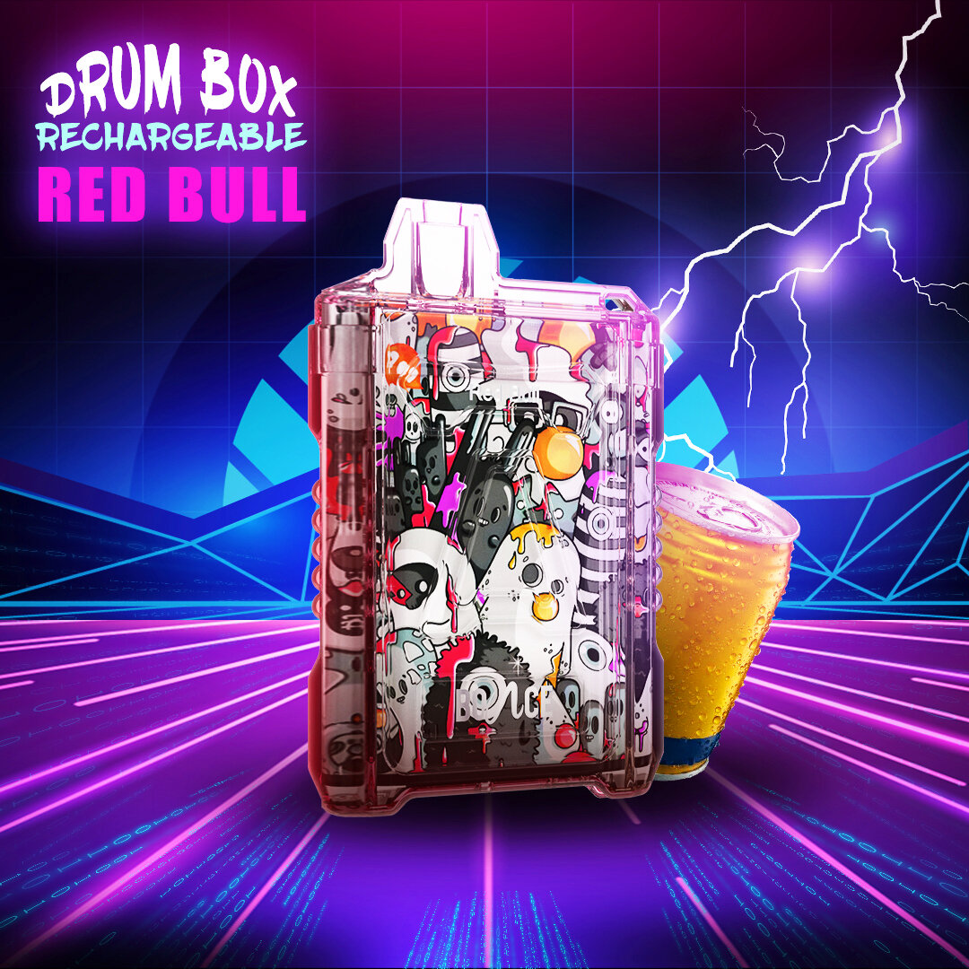 [PODDIS] Bounce Drum Box Disposable 6000puffs Nic5 มี10กลิ่นให้เลือก