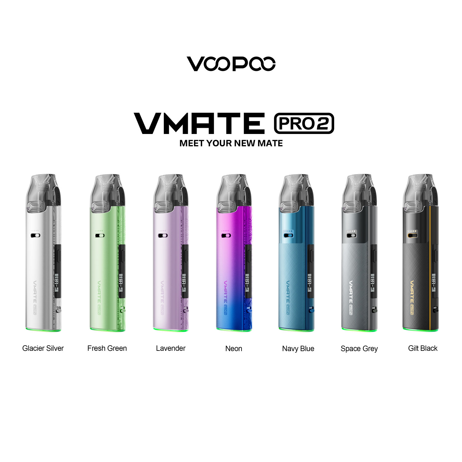 [PODSYSTEM] VOOPOO Vmate Pro 2 Kit 3ml 30W 1500mAh แท้