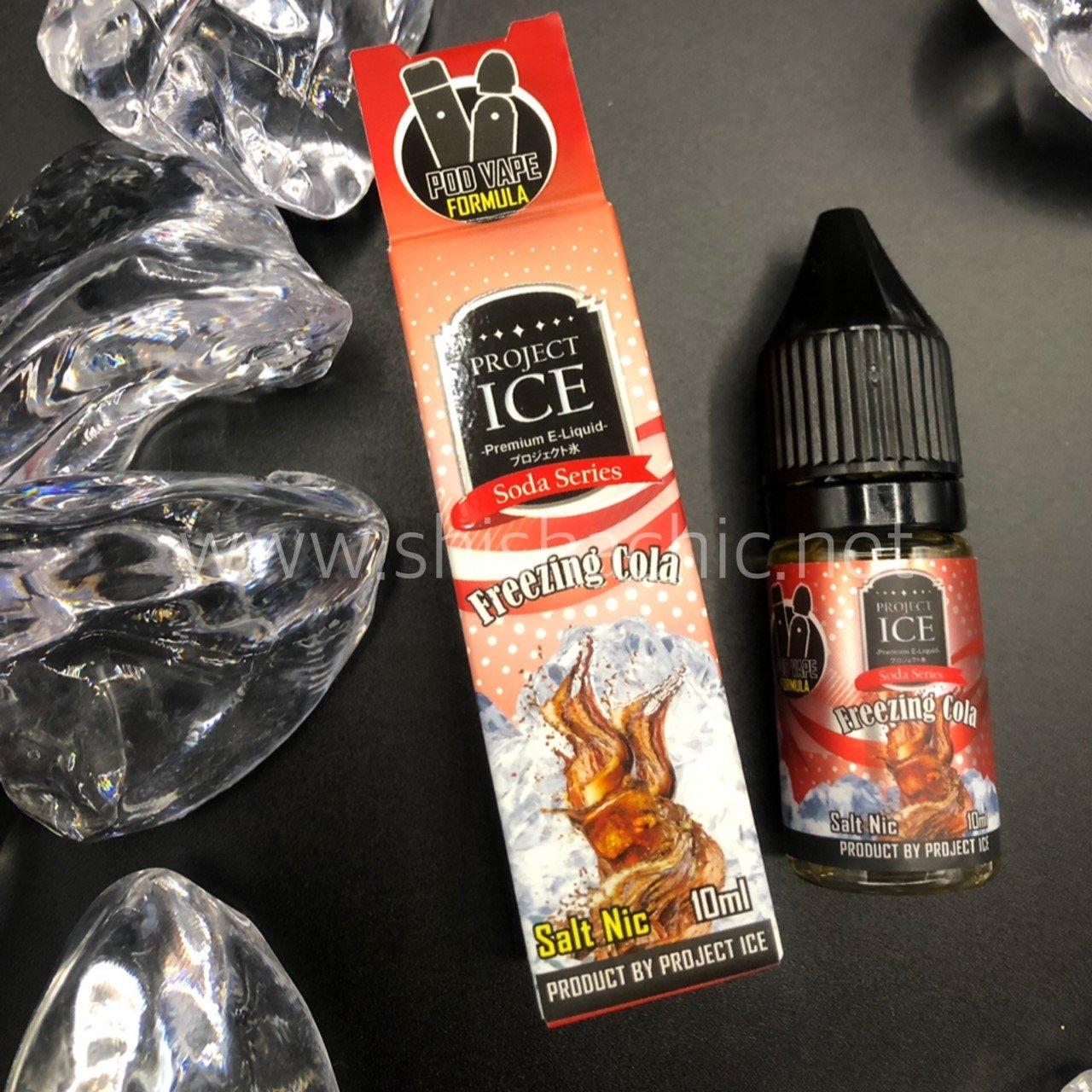 [SALTNIC]Project Ice Salt Nic Soda Series สายเครื่องดื่ม10ml 35mg