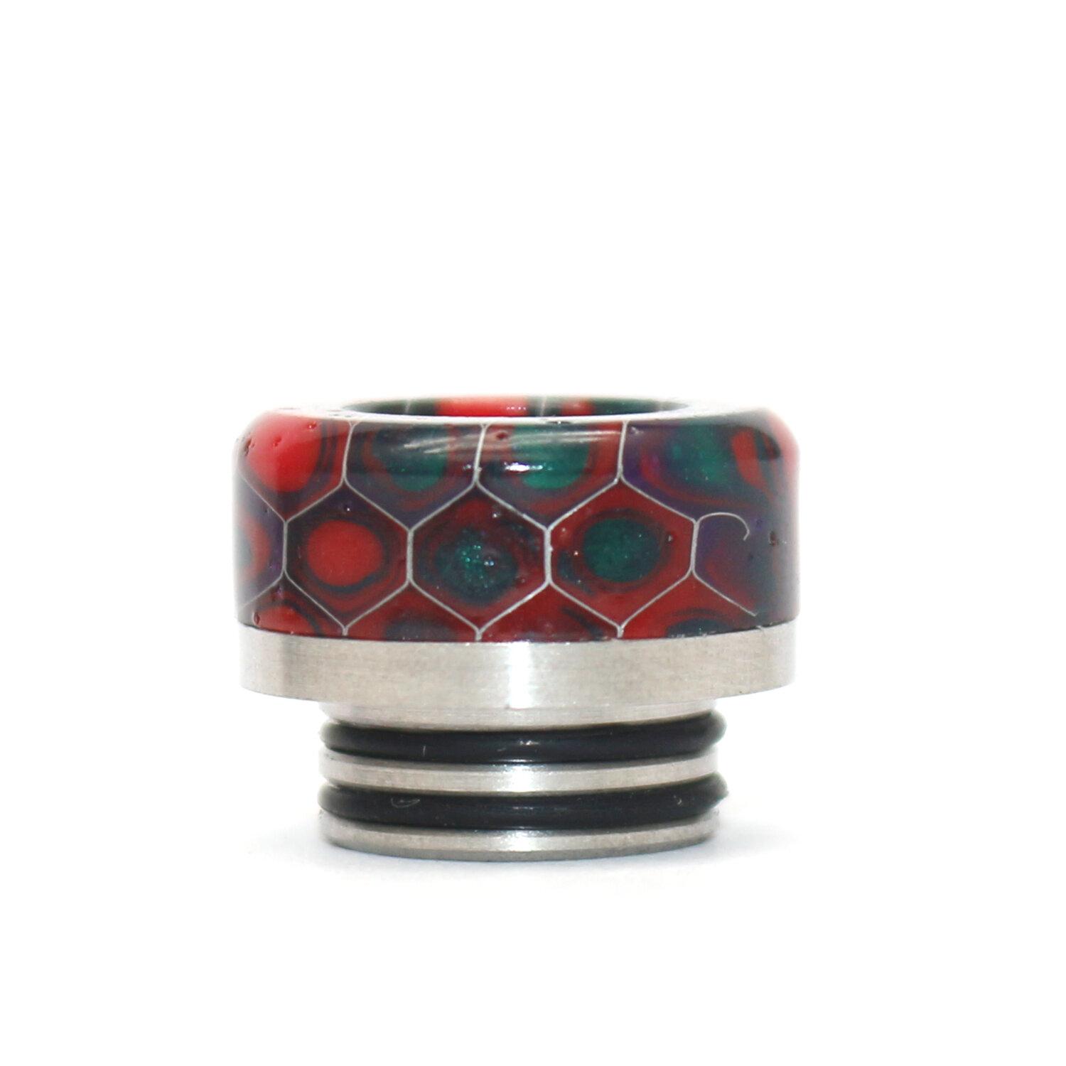Drip tip SS+Resin 810 ดริปทิปเรซิ่นDT267 สำหรับขั้ว810 เช่นGoonและอื่นๆ