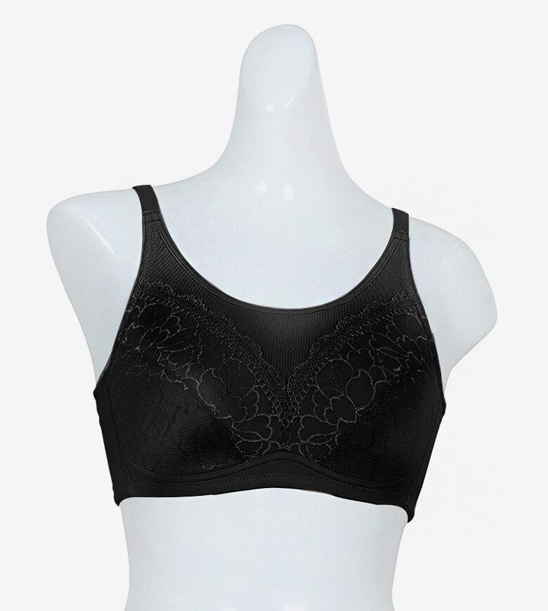 Balancing Bra มีช่องใส่เต้านมเทียม เพื่อสรีระที่สมดุล WXB511 สีดำ (BL