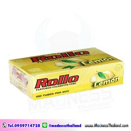 มวนเปล่ากลิ่นเลมอน Rollo 100 มวน