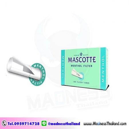 มวนเปล่าเมนทอล Mascotte 100 มวน
