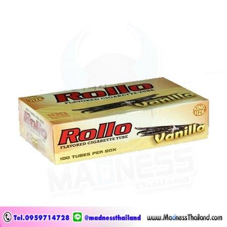 มวนเปล่ากลิ่นวานิลา Rollo 100 มวน