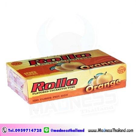 มวนเปล่ากลิ่นส้ม Rollo 100 มวน