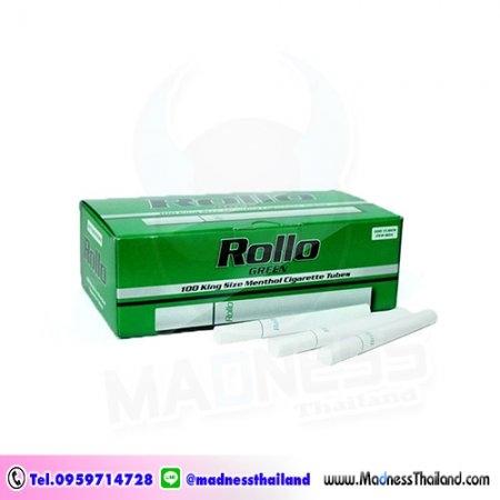 มวนเปล่าเมนทอล Rollo 100 มวน