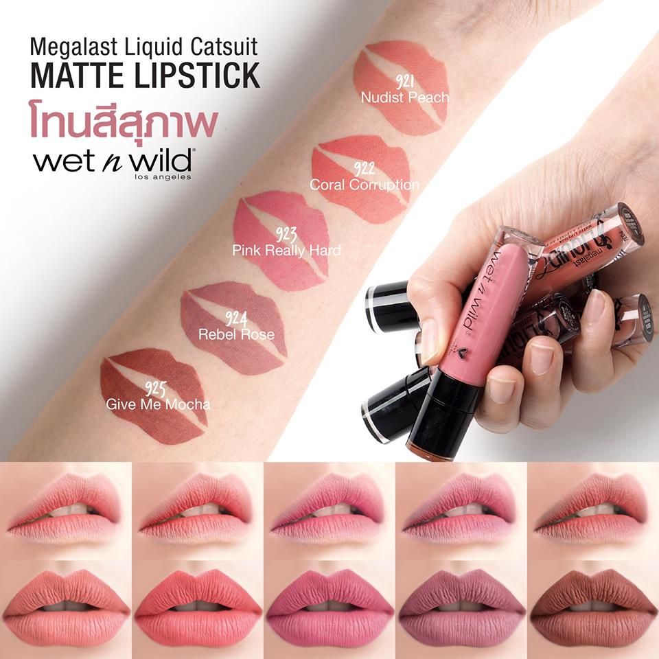 ... Wet n Wild MegaLast Liquid Catsuit Matte Lipstick ...