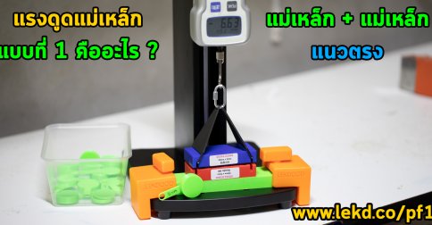 แรงดูดแม่เหล็ก แบบที่ 1 : แม่เหล็ก + แม่เหล็ก แนวตรง คืออะไร ? แรงดูดแม่เหล็ก แบบที่ 1 : แม่เหล็ก + แม่เหล็ก แนวตรง คืออะไร ?