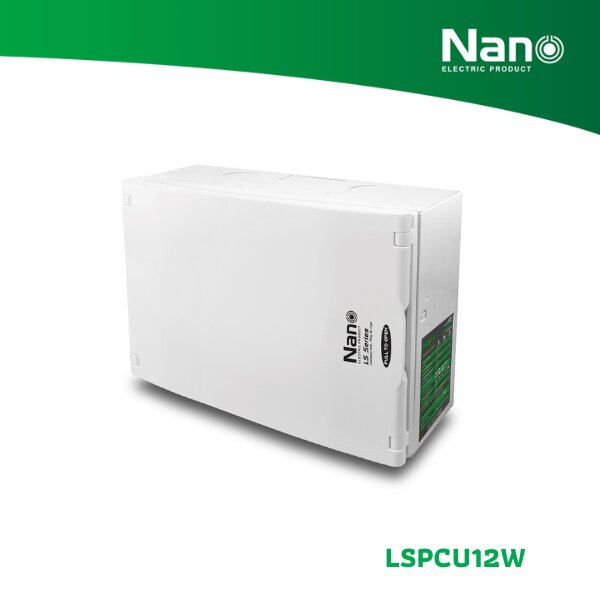 NANO ตู้คอนซูมเมอร์ยูนิต (LS Series-Plug on) เมน + 12 ช่อง (ตู้เปล่า ...