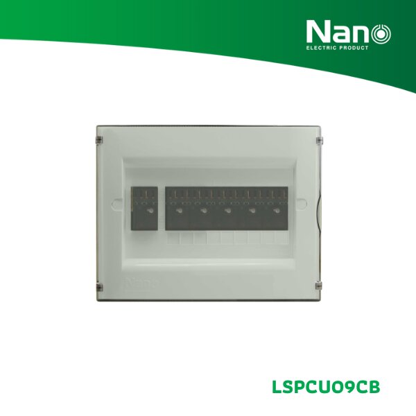 NANO ตู้คอนซูมเมอร์ยูนิต (LS Series-Plug on) เมน + 12 ช่อง (ตู้เปล่า ...