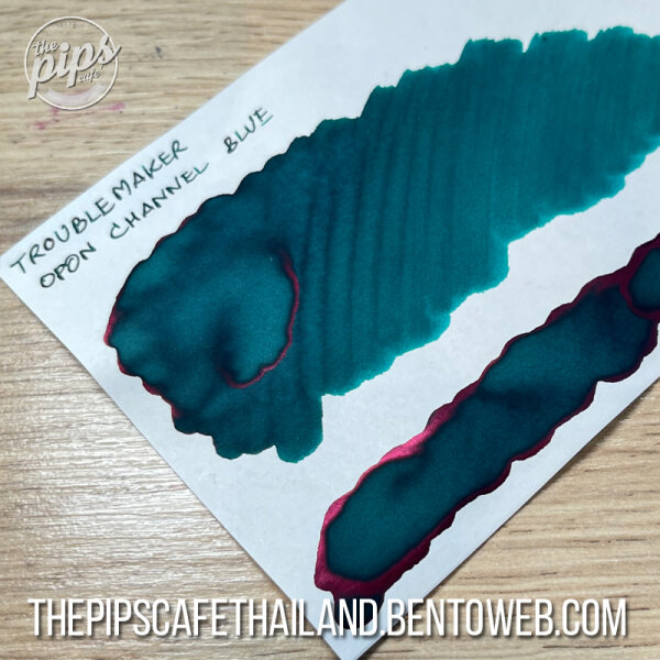 Troublemaker Inks : Opon Channel Blue (60ml.) - The PIPS Cafe'
