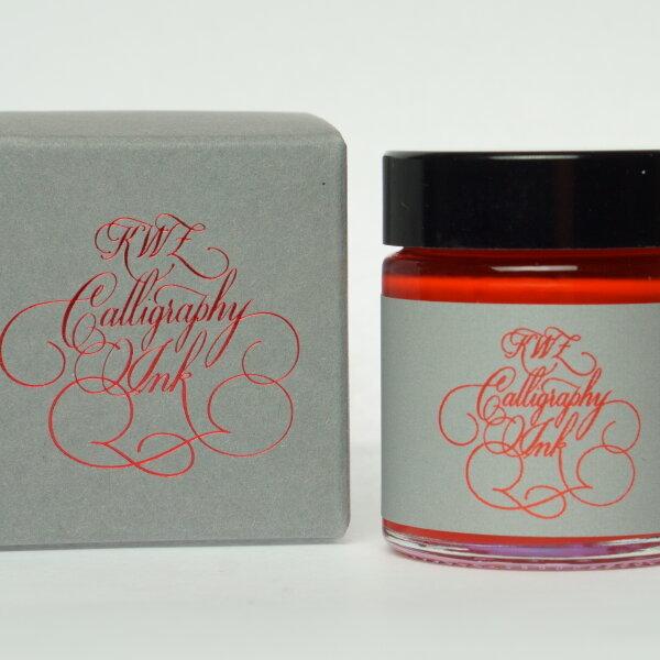 KWZ Calligraphy Ink : Red - The PIPS Cafe'