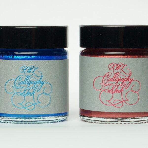 KWZ Calligraphy Ink : Mercury Red - The PIPS Cafe'