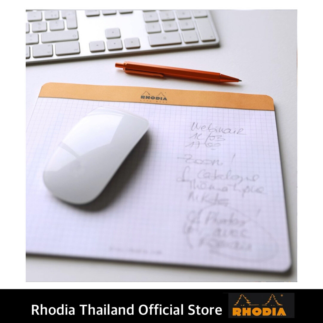 Rhodia Click Mouse Pad Sheet a mouse pad you can write on! The PIPS