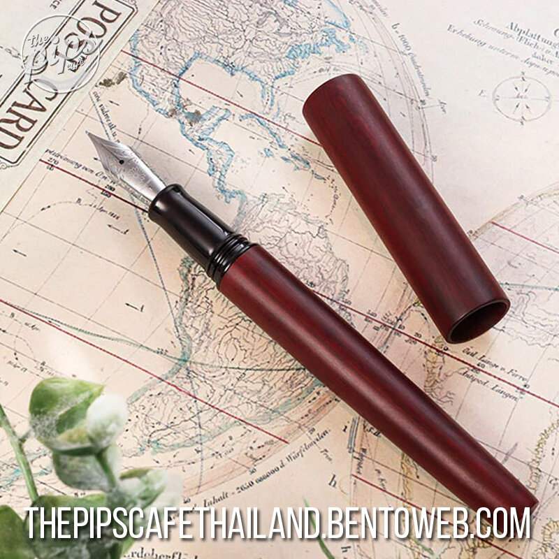 Wancher : World Tree - Sandalwood (Matte Silver Clip) - The PIPS Cafe'