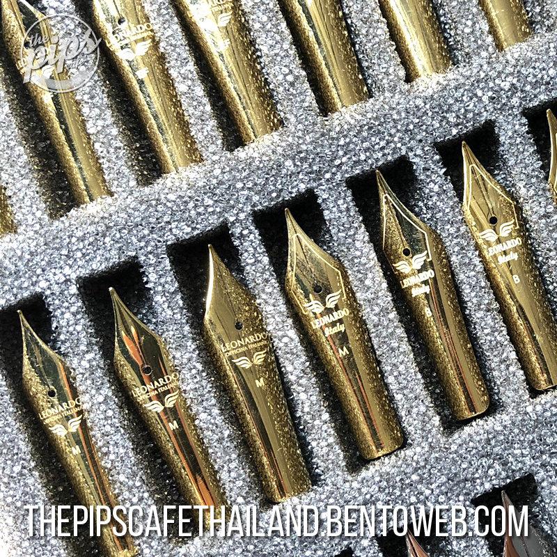 Leonardo Replacement Nib (Gold Plated Steel) The PIPS Cafe'