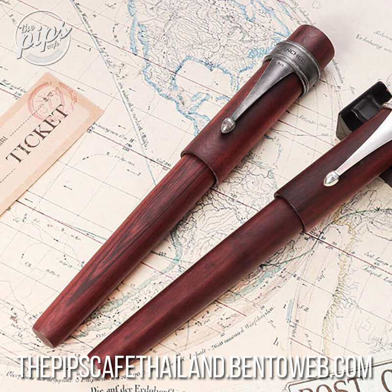 Wancher : World Tree - Sandalwood (Matte Silver Clip) - The PIPS Cafe'