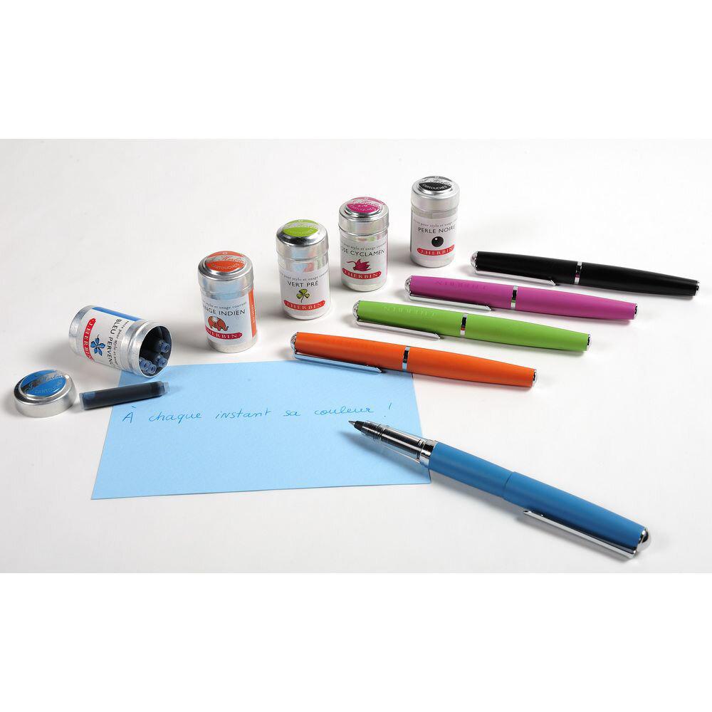 J.herbin Metal Rollerball Pen Blue The PIPS Cafe'