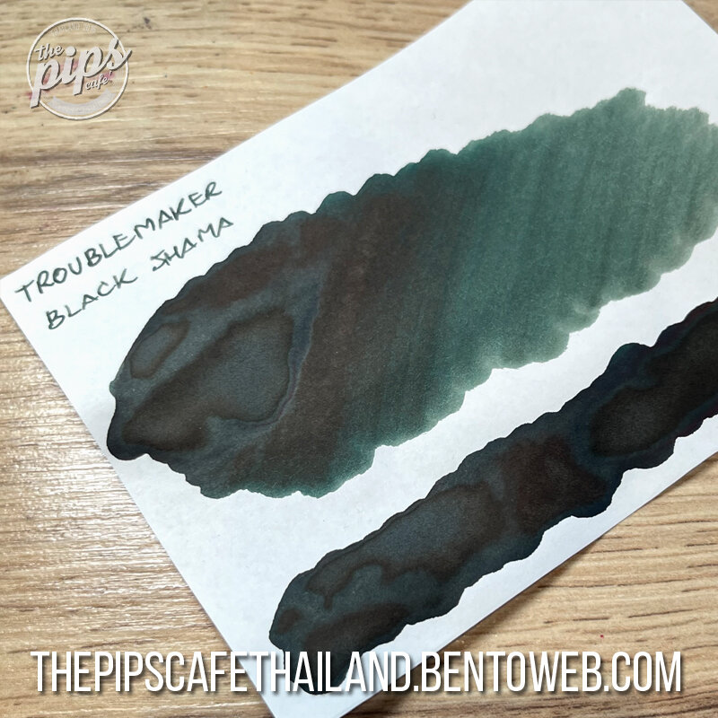 Troublemaker Inks : Black Shama (60ml.) - The PIPS Cafe'