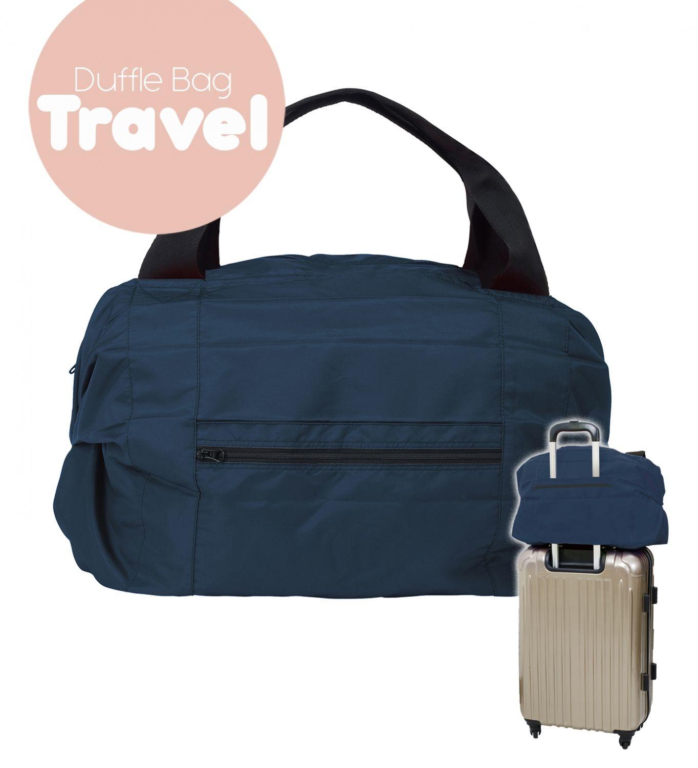 Shupatto Compact Bag Travel Duffle Bag Navy The PIPS Cafe'