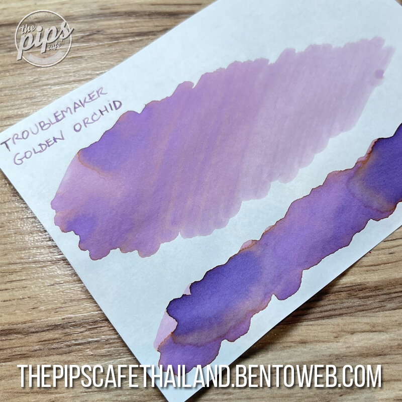 Troublemaker Inks : Golden Orchid (60ml.) - The PIPS Cafe'