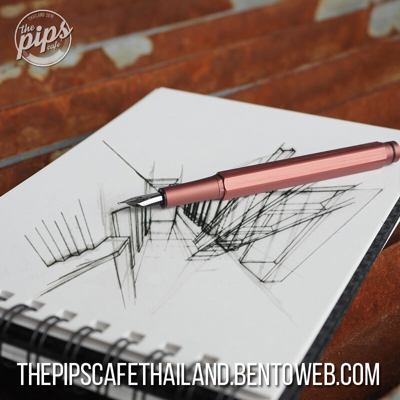 Rhodia : Script Fountain Pen - Black - The PIPS Cafe'