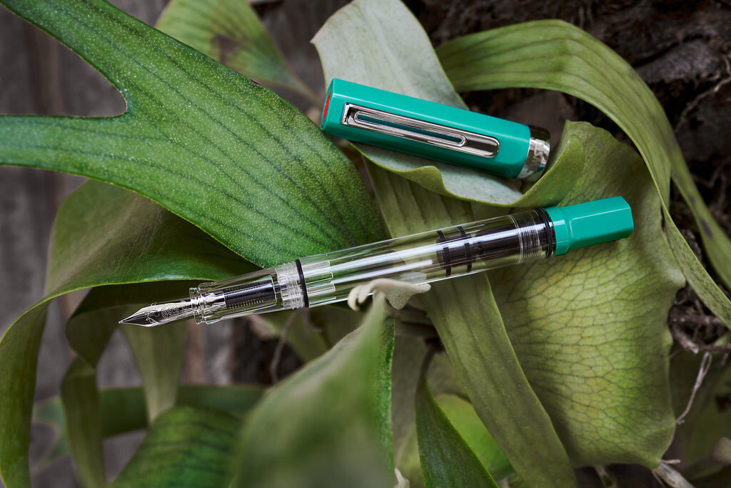 TWSBI Eco Irish Green with Onyx fountain pen