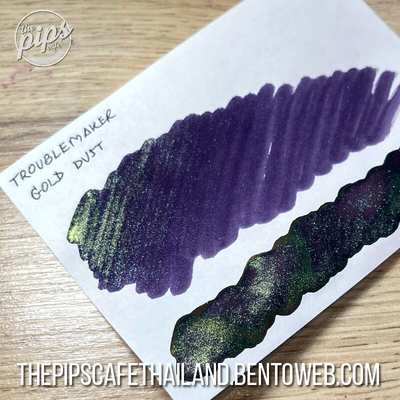 Troublemaker Inks : Shimmer - Gold Dust (60ml.) - The PIPS Cafe'