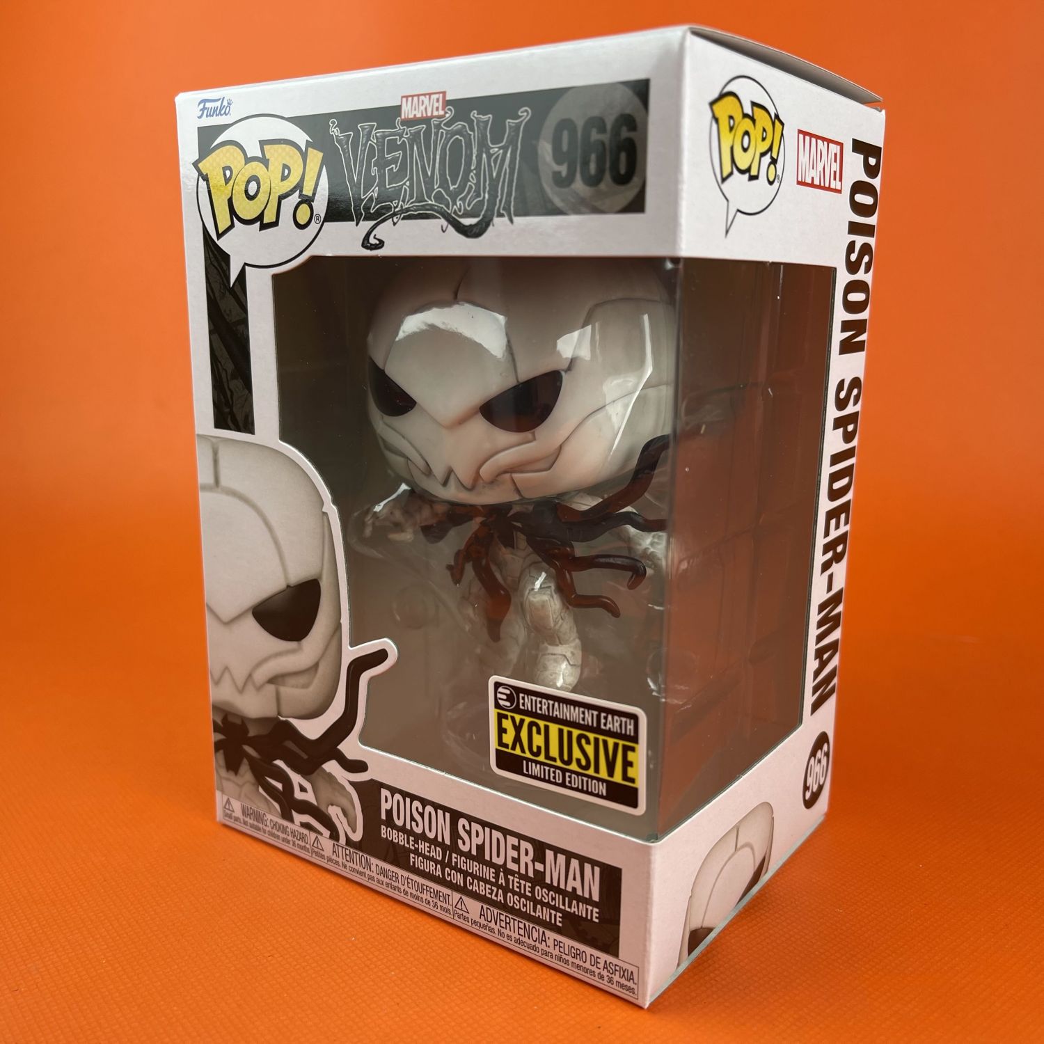 Funko POP Poison Spider-Man Venom EE-Exclusive 966 Ant Toy Store