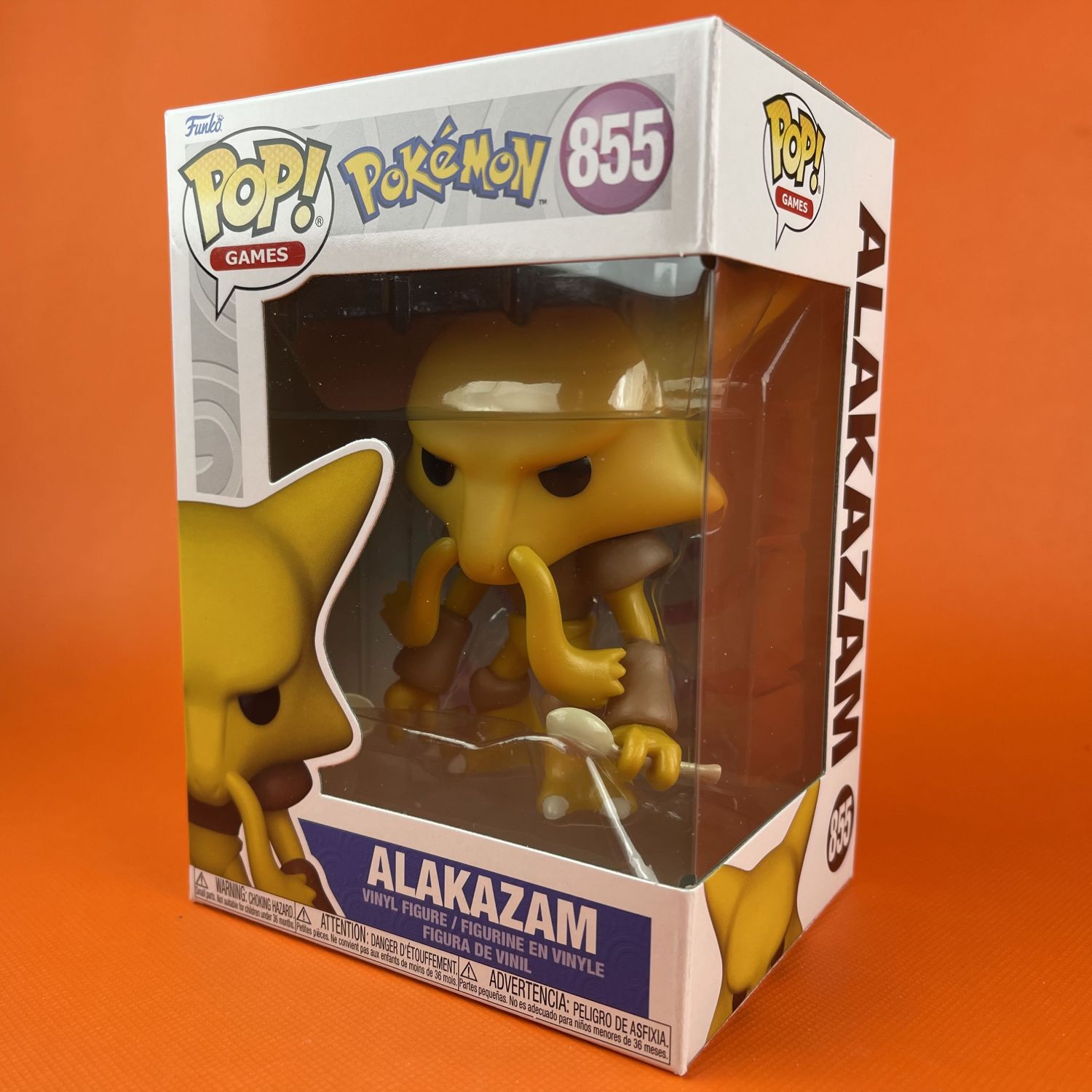 ESTOQUE] POP FUNKO 855 ALAKAZAM POKEMON - Sacred Toy