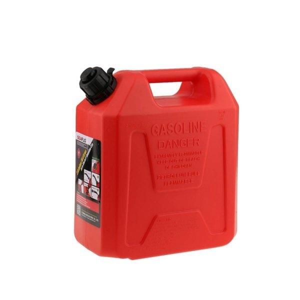แกลลอนน้ำมันเบนซิน 10 ลิตร มีระบบ Safety Valve SEAFLO (สีแดง | ใช้สำรองน้ำมันเชื้อเพลิง)