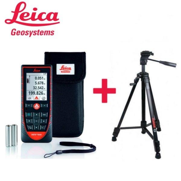 (ชุดโปรโมชั่น) เครื่องวัดระยะเลเซอร์ LEICA รุ่น DISTO D510 + ขาตั้ง (ประกันศูนย์ไทย 2 ปี)