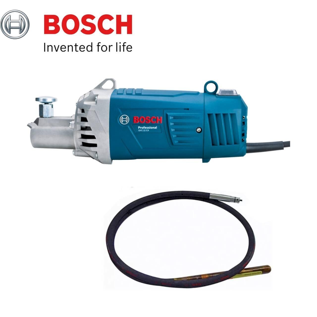 06012831K1 BOSCH GVC22 EX เครื่องจี้ปูนไฟฟ้า พร้อมสายขนาด Dia 35 mm ...