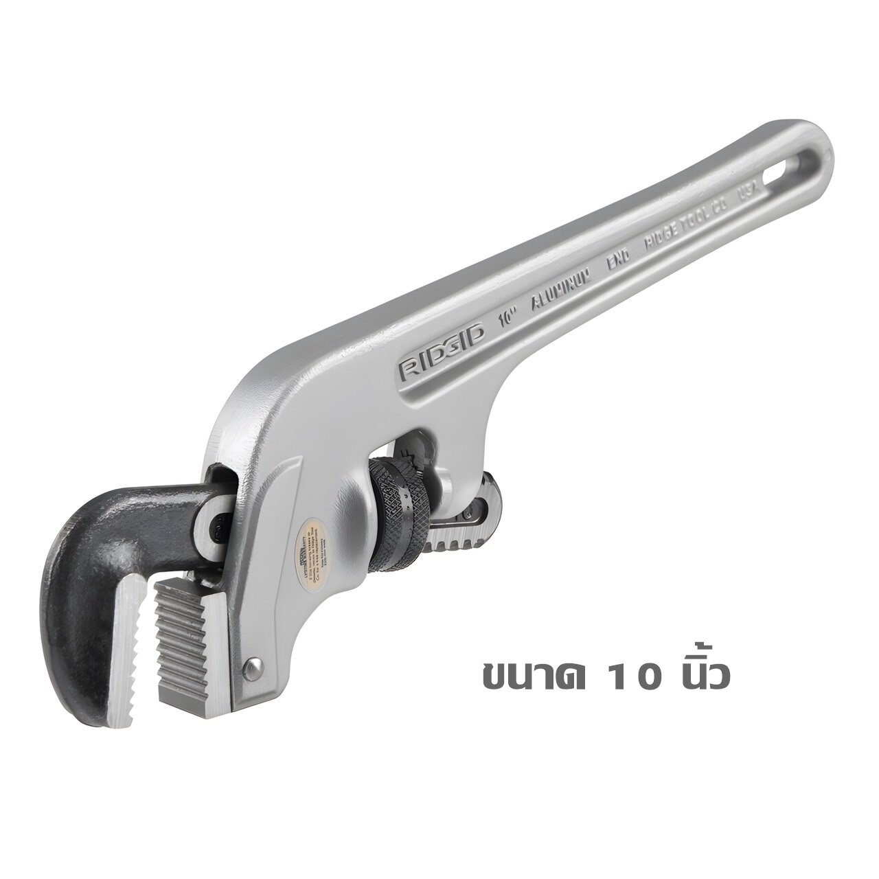 91027 Ridgid RIDGID E-910 ประแจจับท่อปากโค้ง ด้ามอลูมิเนียม 10 นิ้ว (จับท่อสูงสุด 1. ...