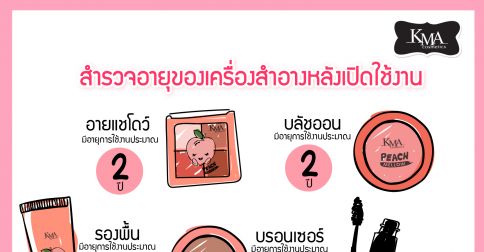อย่าให้หน้าพัง!! มาสำรวจอายุของเครื่องสำอางกัน อย่าให้หน้าพัง!! มาสำรวจอายุของเครื่องสำอางกัน