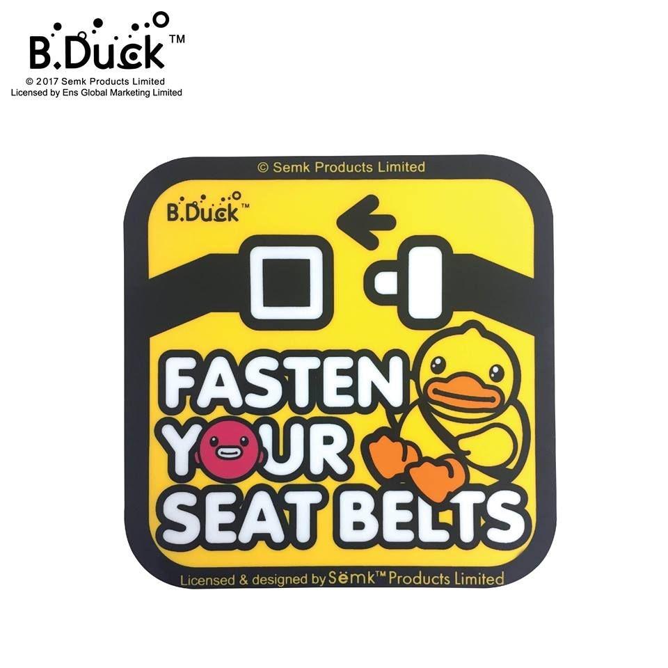 b duck warning sticker fasten your seat belts b duck thailand