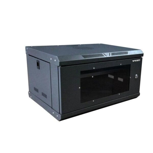 mini Wall Rack 6U 40 สีดำ - Widen trading
