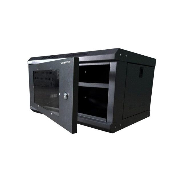 mini Wall Rack 6U 40 สีดำ - Widen trading