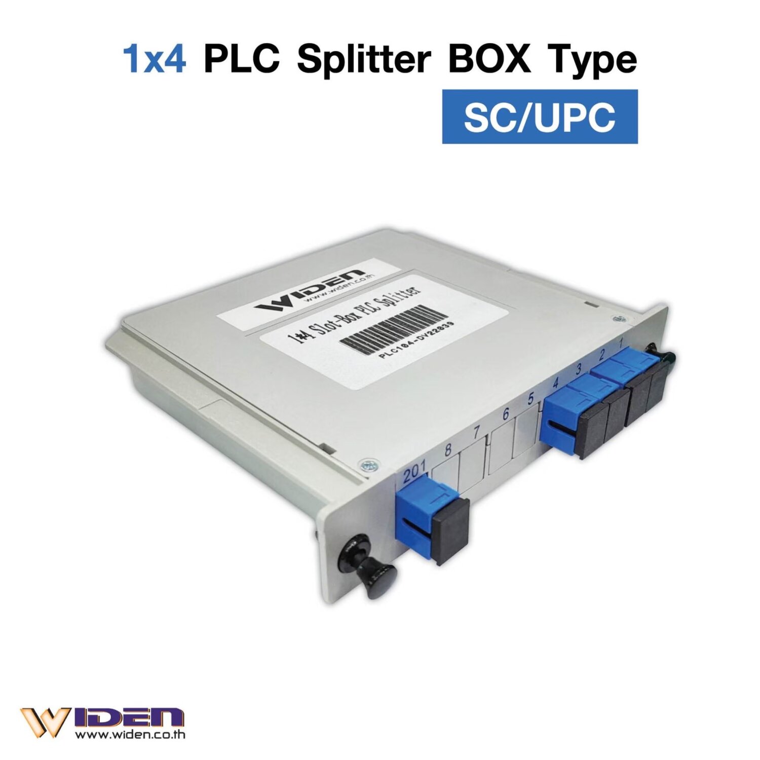 LGX-Box PLC Splitter 1x4 SC/UPC - Widen trading