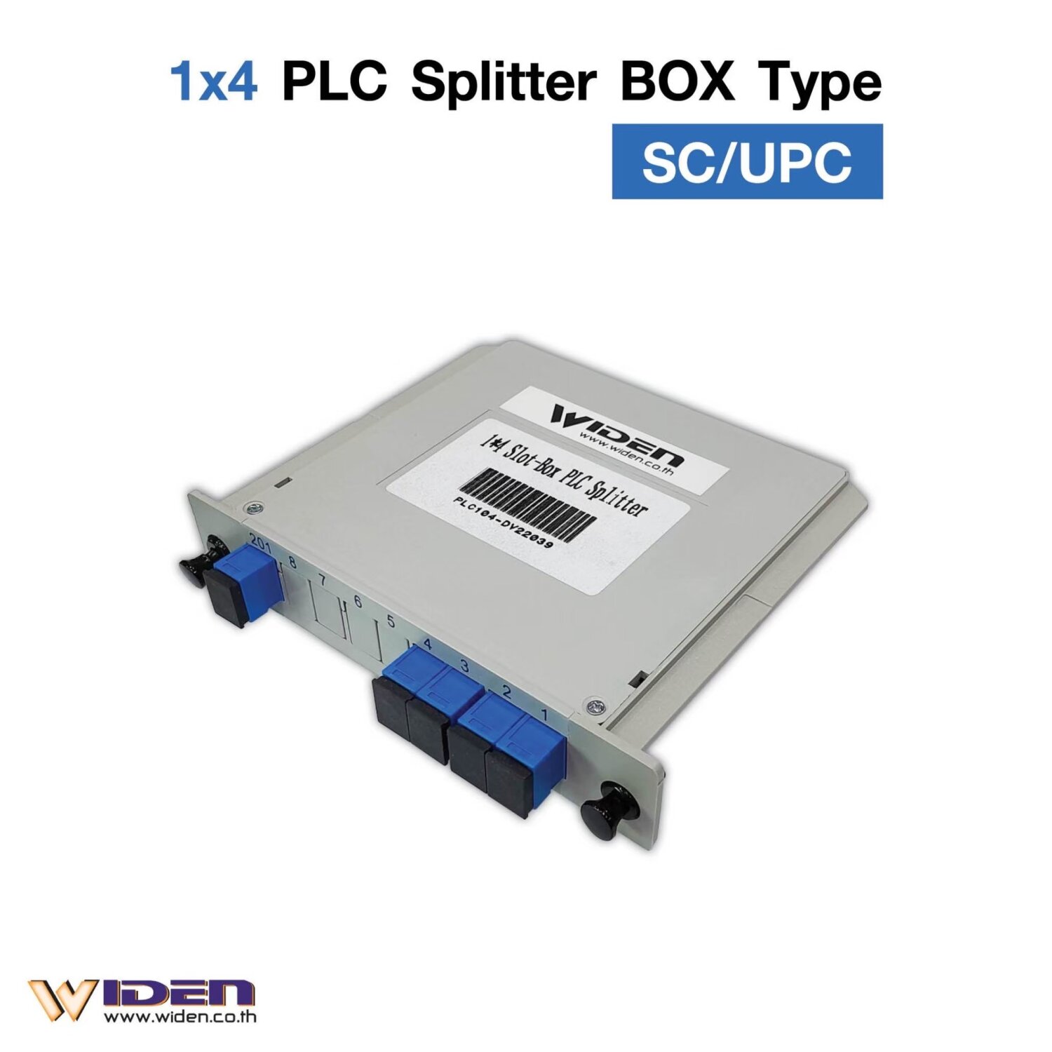 LGX-Box PLC Splitter 1x4 SC/UPC - Widen trading