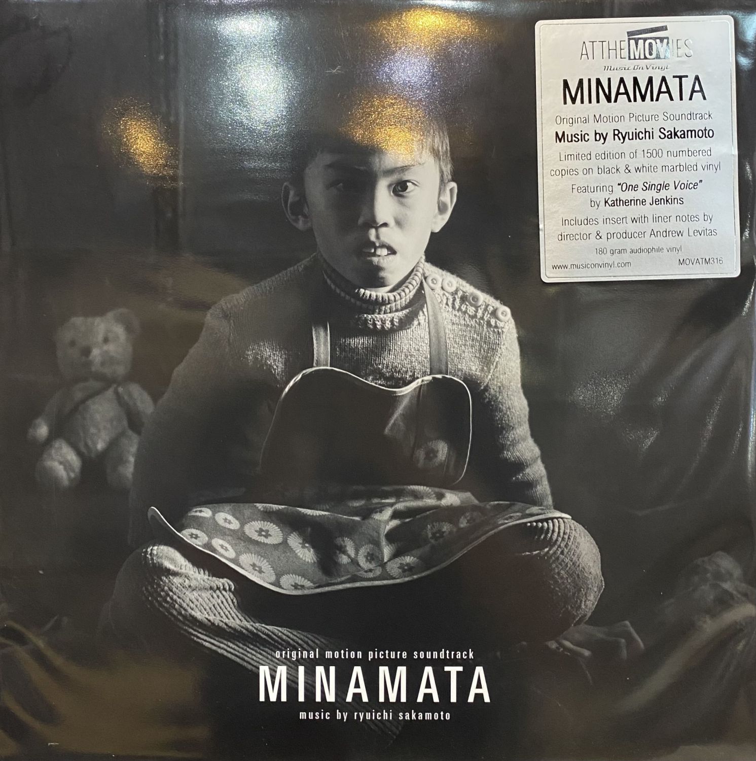 欧2LP Ryuichi Sakamoto Minamata (Original Motion Picture Soundtrack) MOVATM316 Music On Vinyl /00660 Minamata Original Motion Picture Soundtrack 2x Vinyl LP