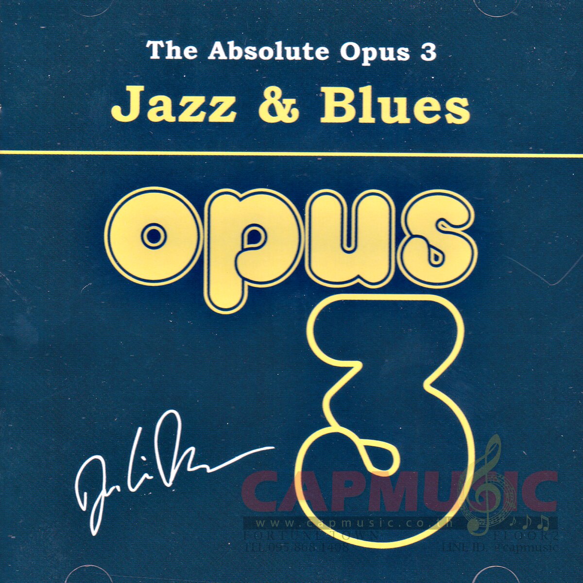 CD Various Artists The Absolute Opus 3 Jazz & Blues CAPMUSIC