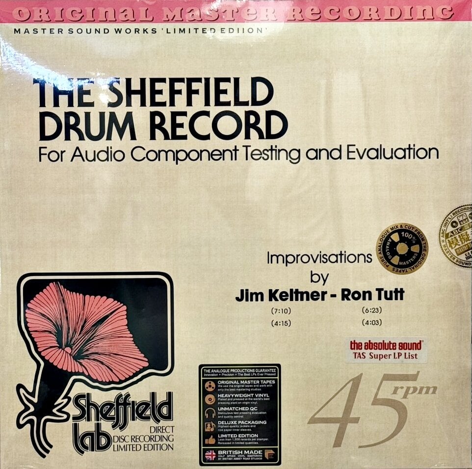 LP Various Artists | The Sheffield Drum Record (45RPM) - CAPMUSIC