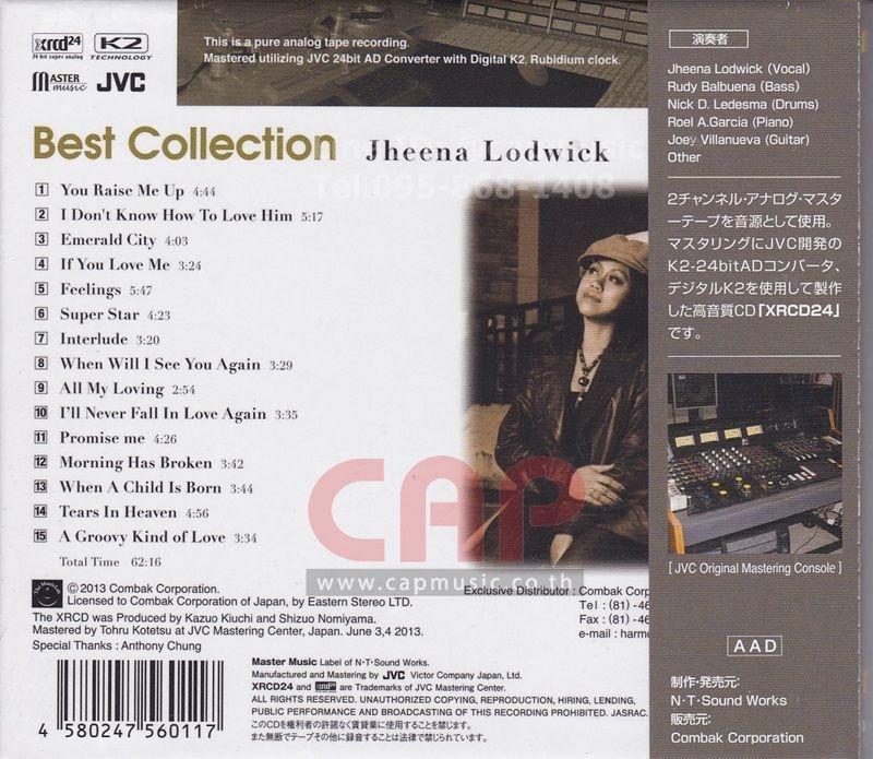CD Jheena Lodwick | Best Collection (XRCD24) (Made In Japan