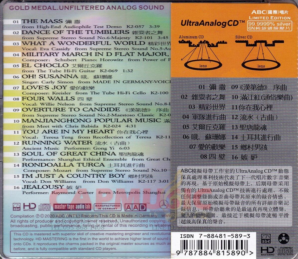 CD Various Artists | Horn The Legendary II (AAD 99.99% Silver Disc