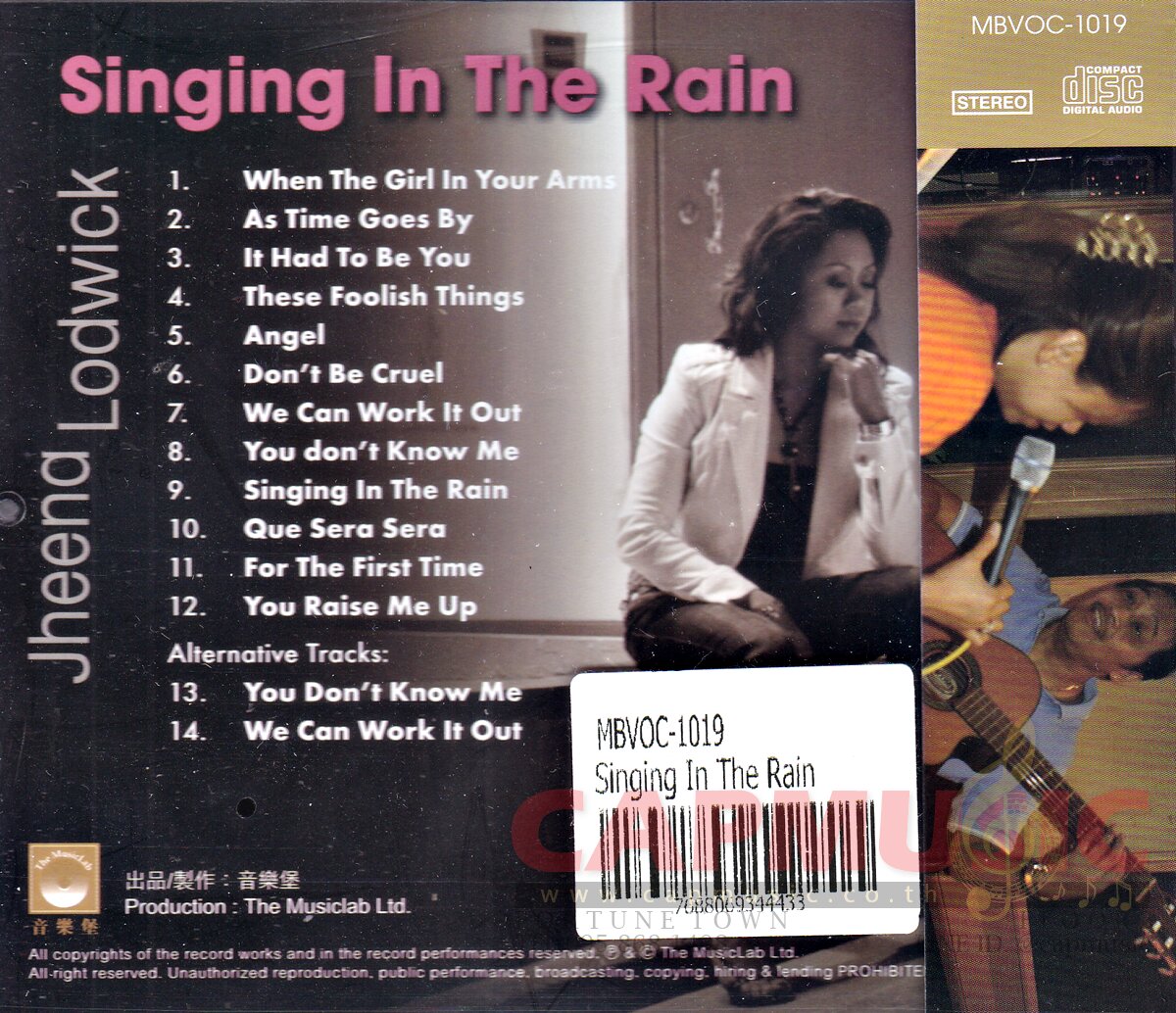 CD Jheena Lodwick | Singing In The Rain - CAPMUSIC