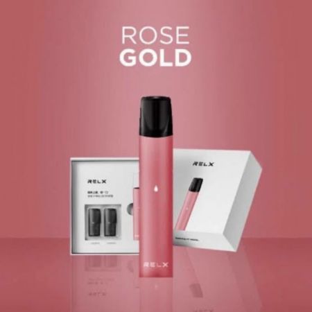 Relx Rose Gold Kit พร้อมหัว 2 ตัว