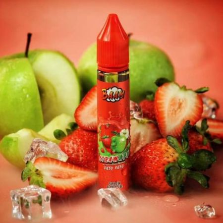 Baam Strawberry Apple 30ml ฟรีเบส