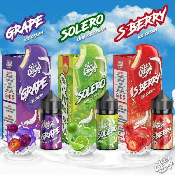 Solero Ice-cream ฟรีเบส 100ml