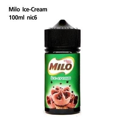 Milo ice-cream ฟรีเบส 100ml